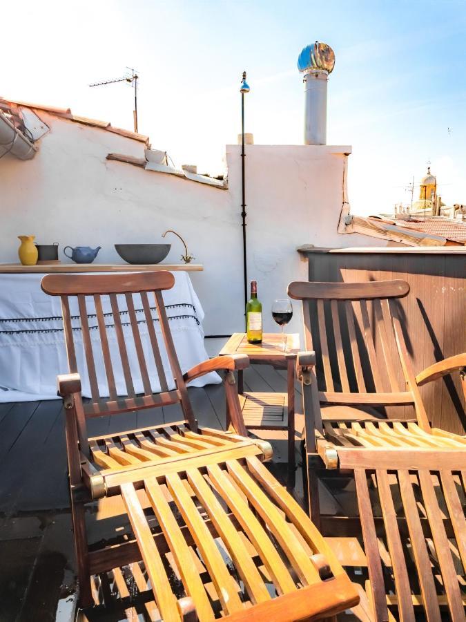Duplex, Jacuzzi, Terrasse Sur Les Toits Lägenhet Nice Exteriör bild